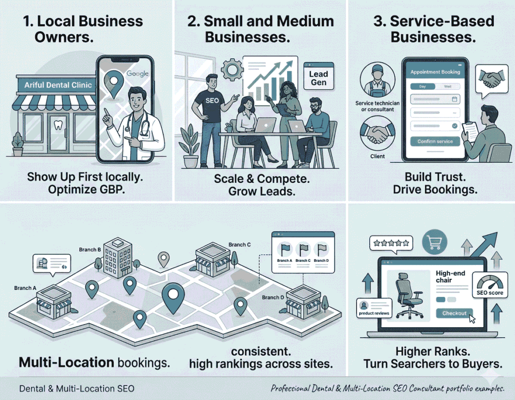 Vector image local seo
